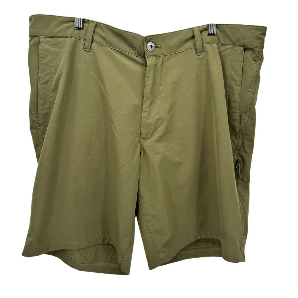 The North Face Shorts Mens 40 (40x9 ACTUAL) Olive‎ Green Rolling Sun Gorpcore